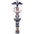 vyřezávaný totem